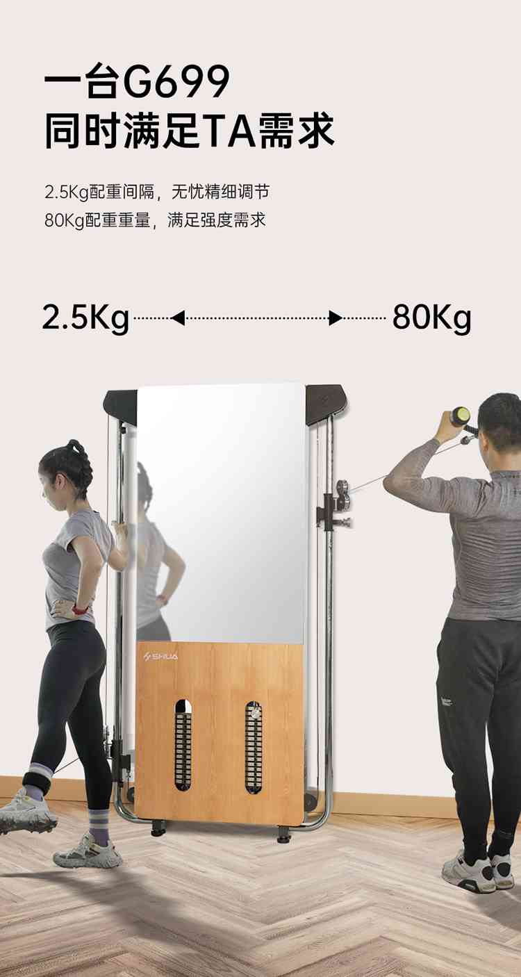 SH-G699 壁挂式拉绳训练器-广西bsports(中国)体育健身器材有限公司官网