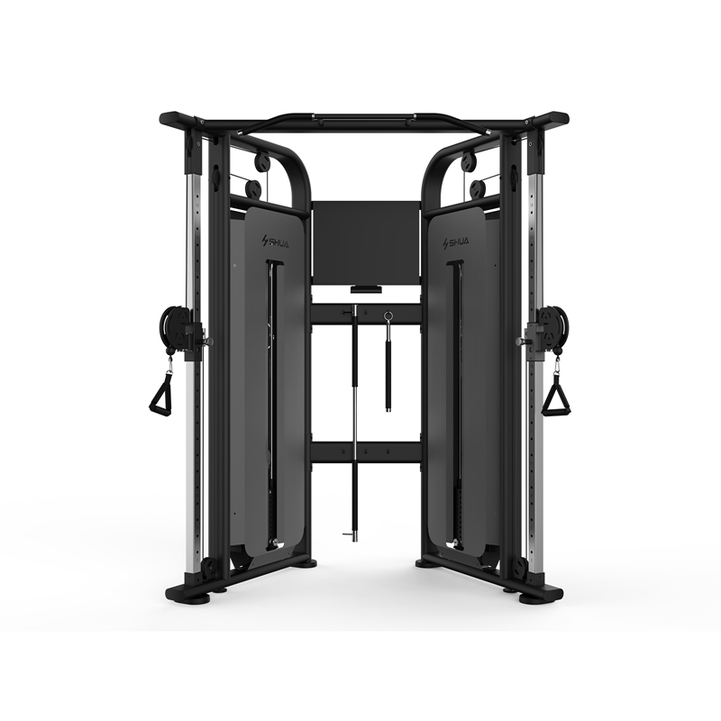 SH-G6820 可调式双滑轮多功能训练器 SH-G6820 可调式双滑轮多功能训练器